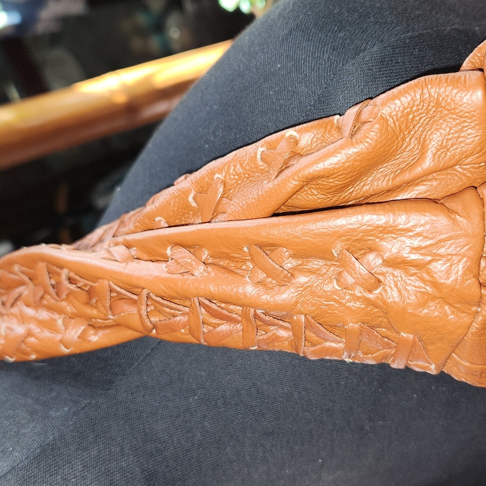 Leather Patchwork Large Bah - image 5